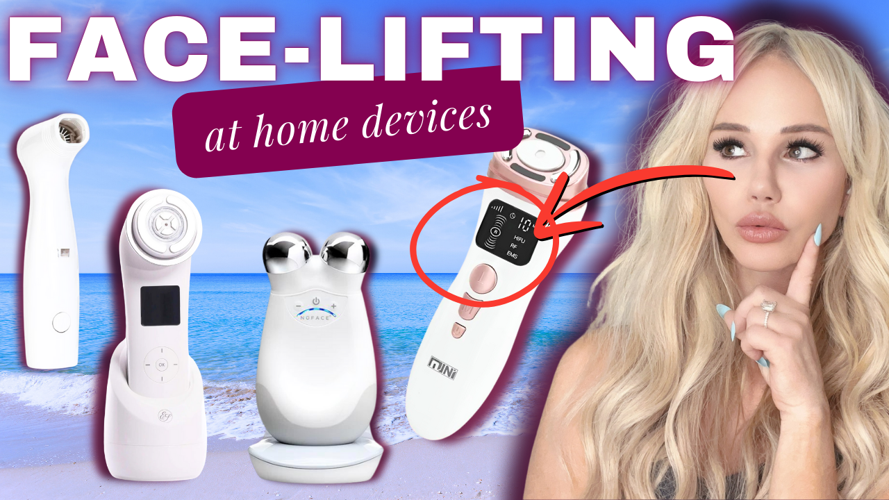 AT HOME FACE-LIFTING DEVICES